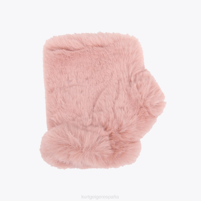 Kurt Geiger mujer guantes sin dedos london poppy 2LPR509 | accesorios rosa